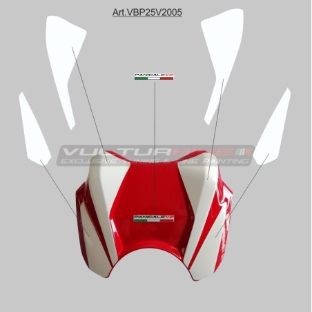 Set d’autocollants pour couvercle de batterie - Ducati Panigale / Streetfighter V2