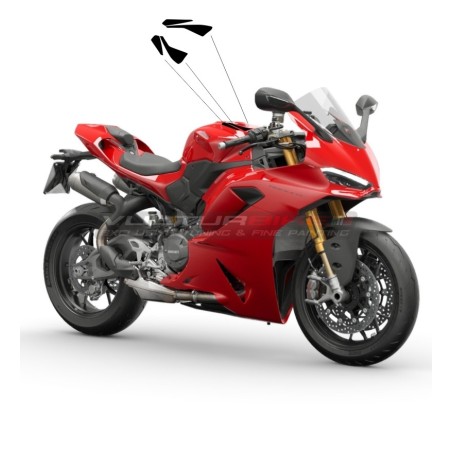 Aufkleberset für Batteriedeckel - Ducati Panigale / Streetfighter V2