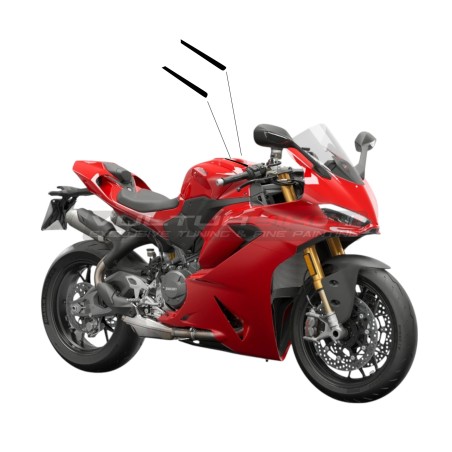 Decorative strips for battery cover - Ducati Panigale / Streetfighter V2