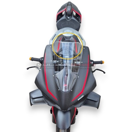 Tiras adhesivas personalizables para la tapa de la batería - Ducati Panigale V4 / V4 S
