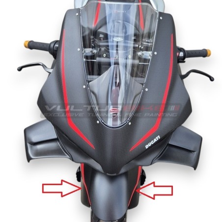 Strisce decorative per parafango anteriore - Ducati Panigale V4 / V4S