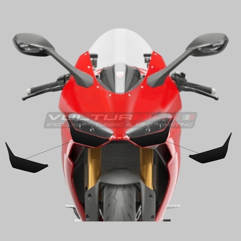 Fairing stickers under headlight - Ducati Panigale V2