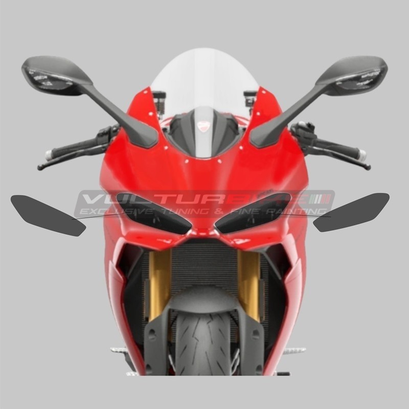Smoked film for dimming the front light - Ducati Panigale V2