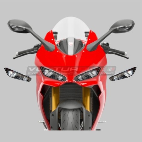 Adesivi finto fanale per cupolino Racing - Ducati Panigale V2
