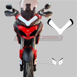 Dekoratives Aufkleberset für Windschutzscheibe und Kotflügel vorne - Ducati Multistrada 1200 / 1260