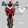 Set adesivi decorativi per cupolino e parafango anteriore - Ducati Multistrada 1200 / 1260