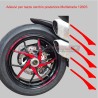 Calcomanías de radios de rueda trasera - Ducati Multistrada 1260S