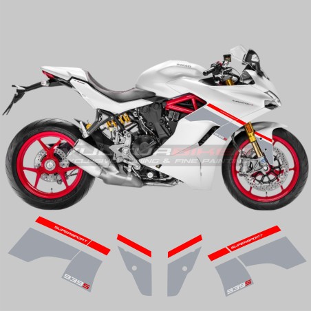 Décalcomanies carénages latérale et garde-boue - Ducati Supersport 939S