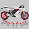 Calcomanías laterales de carenados y guardabarros - Ducati Supersport 939S