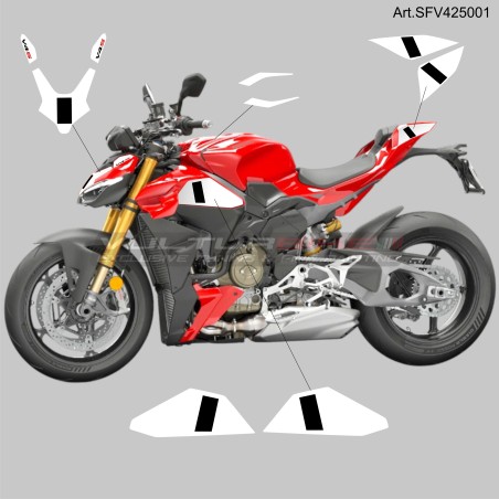 Grafica adesiva decorativa per Ducati Streetfighter V4 / V4S