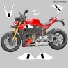 Dekorative Klebegrafiken für Ducati Streetfighter V4 / V4S