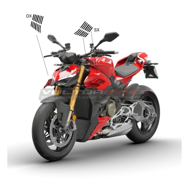 Adhesive Flap Strips - Ducati Streetfighter V4