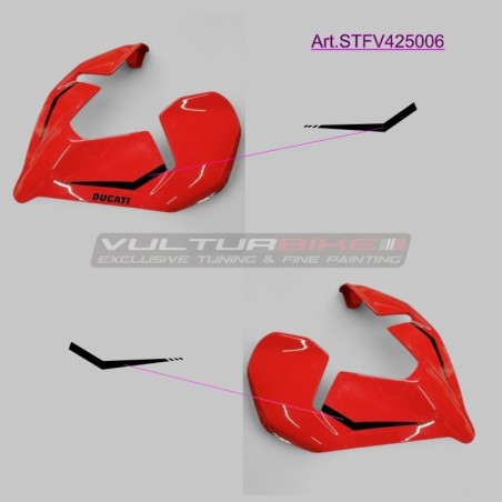 Adhesive profiles for windshield - Ducati Streetfighter V4 / V4S / V2 / V2S