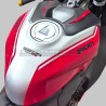 Tapa del depósito de carbono de color - Ducati Panigale y Streetfighter V4 / V4S