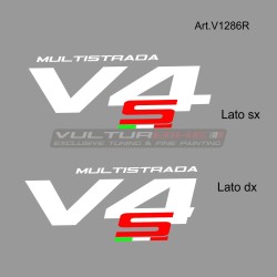 V4S Decals for Side Panels - Ducati Multistrada V4