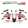 Kit adesivi design tricolore - Ducati Hypermotard 821