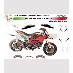 Stickers' kit for Ducati Hypermotard 821 custom design