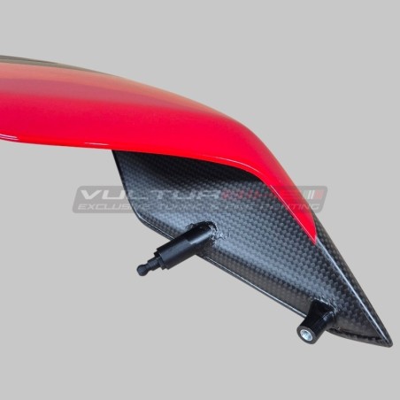 Codino in carbonio verniciato per Ducati Panigale e Streetfighter V4 / V4S