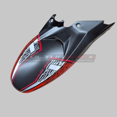 Parafango posteriore in carbonio design inedito - Ducati Multistrada V4 Pikes Peak