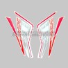 Adesivi design evolution per parafango in carbonio - Ducati Multistrada V4 Pikes Peak 2025
