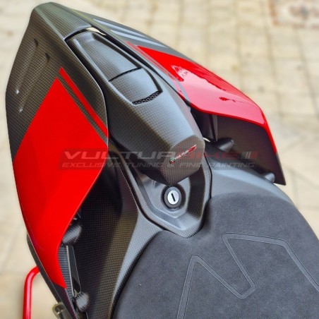 Codino in carbonio verniciato per Ducati Panigale e Streetfighter V4 / V4S