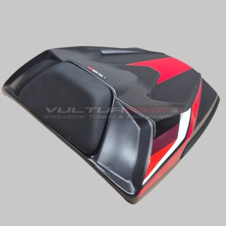 Solo passenger seat cover for Ducati Multistrada V4 Pikes Peak 2022 / 2024