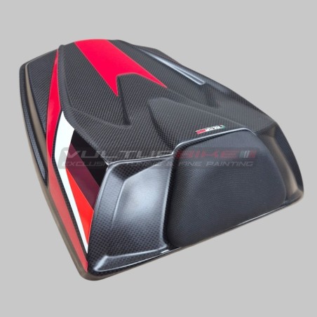 Funda de asiento de pasajero individual para Ducati Multistrada V4 Pikes Peak 2022 / 2024