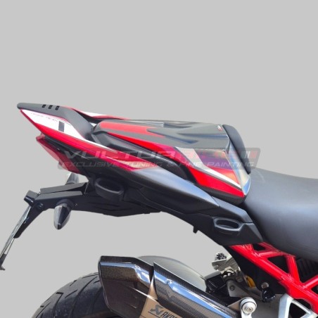 Funda de asiento de pasajero individual para Ducati Multistrada V4 Pikes Peak 2022 / 2024