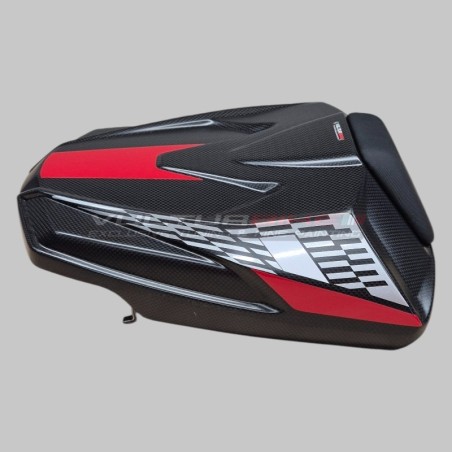 Funda de asiento de pasajero individual para Ducati Multistrada V4 Pikes Peak 2025 / 2026