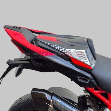 Funda de asiento de pasajero individual para Ducati Multistrada V4 Pikes Peak 2025 / 2026