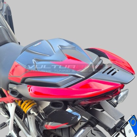 Housse de selle passager solo pour Ducati Multistrada V4 / V4S 2021 / 2026