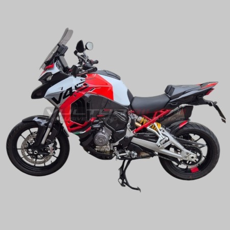 Librea personalizada para Ducati Multistrada V4S iceberg blanco