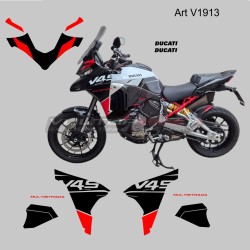 Kit adesivi per tutti i modelli Ducati Multistrada V4 / V4S anno 2021 / 2024