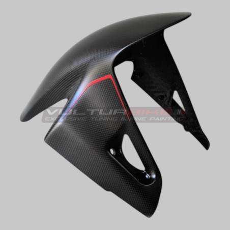 Garde-boue avant en carbone design sur mesure pour Ducati Streetfighter V4