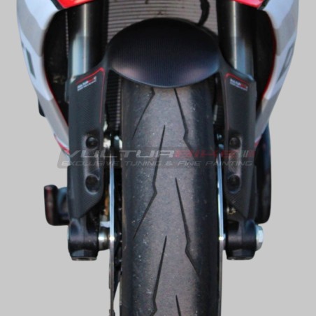 Parafango anteriore in carbonio design personalizzato per Ducati Streetfighter V4