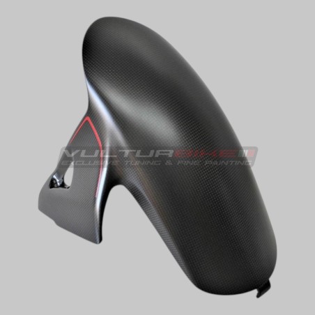 Guardabarros delantero de carbono de diseño personalizado para Ducati Streetfighter V4