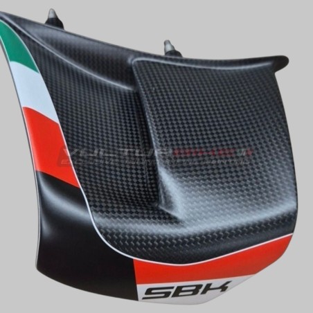 Aletas de carbono personalizadas SBK para Ducati Panigale V4
