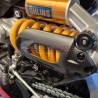 Cover in carbonio per ammortizzatore posteriore - Ducati Panigale e Streetfighter V2 / V2S