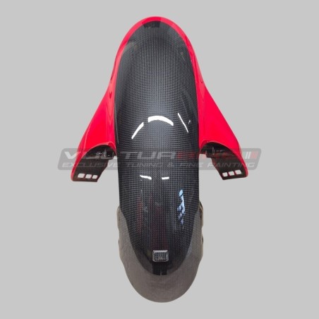 Custom Carbon Front Fender - Ducati DesertX