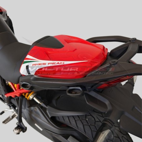 Single-road tail tail with integrated compartment - Ducati Multistrada V4 Pikes Peak 2022 / 2024