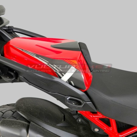 Cola trasera de un solo camino con compartimento integrado - Ducati Multistrada V4 Pikes Peak
