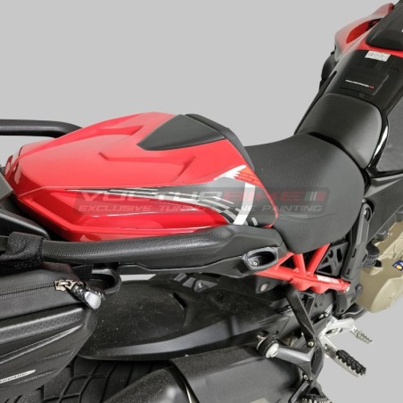 Single-road tail tail with integrated compartment - Ducati Multistrada V4 Pikes Peak