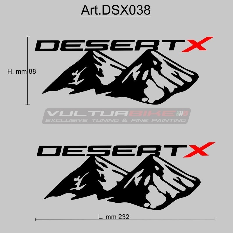 Mountain stickers - Ducati DesertX