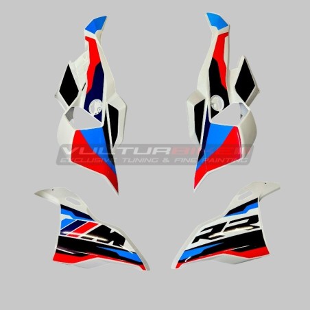 Kit complet d’autocollants pour moto blanche - BMW S1000RR