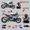 Grafiche adesive complementari per modello BMW S1000RR