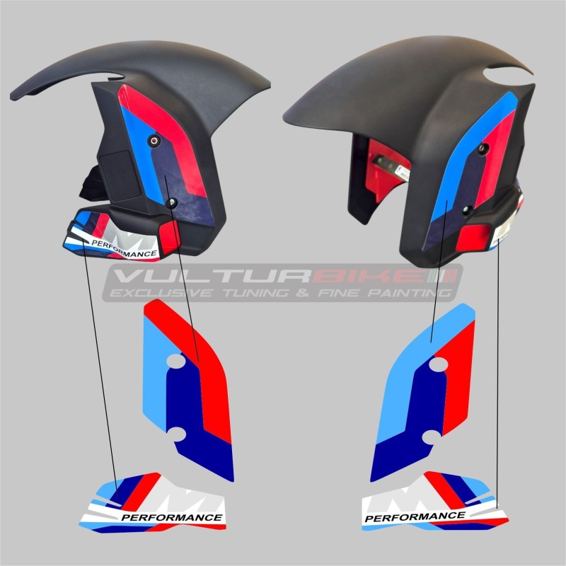 Adesivi per parafango anteriore design basic - BMW S1000RR