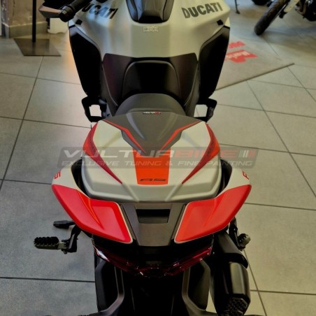 Solo passenger seat cover for Ducati Multistrada V4 RS 2024 / 2025 / 2026