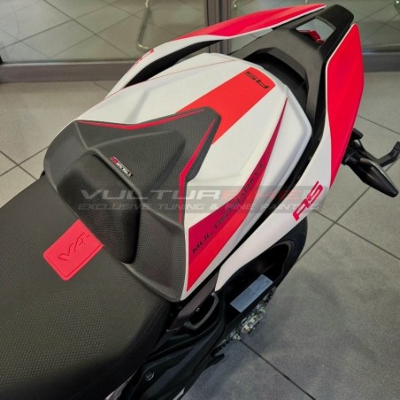 Solo-Beifahrersitzbezug für Ducati Multistrada V4 RS 2024 / 2025 / 2026