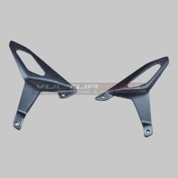 Pair of carbon heel guards - Ducati Streetfighter V4