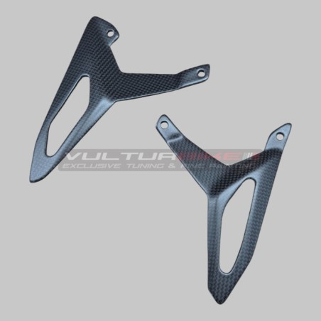 Un par de protectores de talón de carbono - Ducati Streetfighter V4